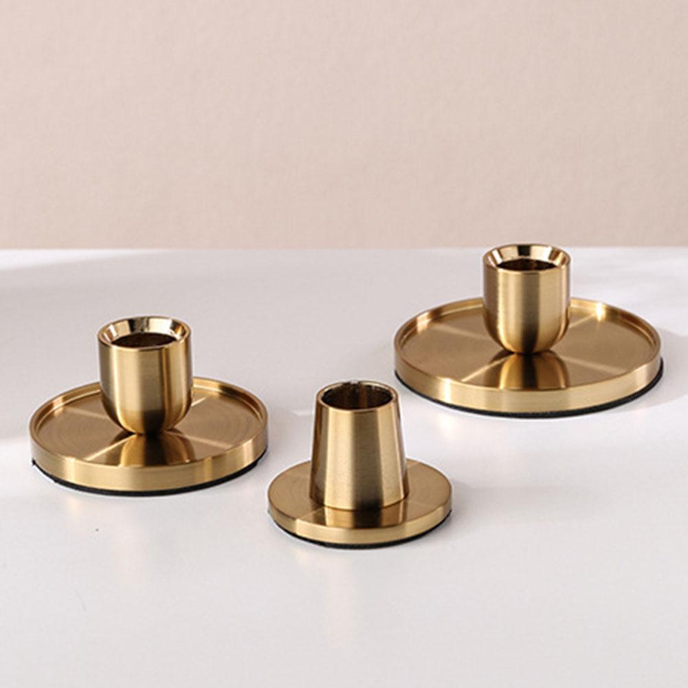Goldene Kerzenhalter Kerzenständer Dekoration Handwerk Tisch Hochzeit Home Decor Ornament Kerzenständer Kerze Stand Dekoration