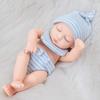 7-inch Simulation Reborn Doll Sleeping with Eyes Closed Palm Dolls Soft and Pinchable Waterproof Vinyl Beibei Doll Cute Mini Girl's Birthday Gift