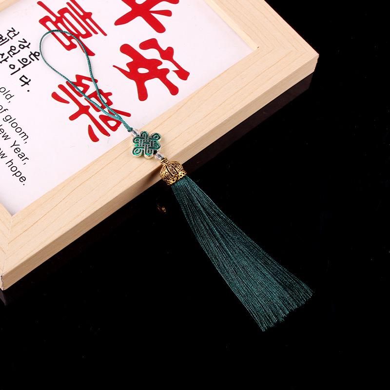 Chinese Knot Tassel Accessories: Hat, Pendant, Bookmark, and Jewelry Tassels
