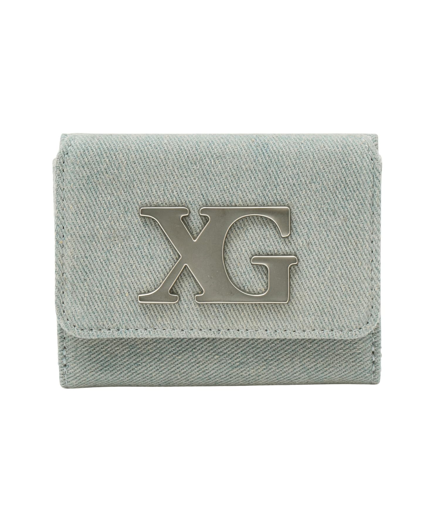 XG Emblem Clasp Mini Wallet 105261054012 Lt INDIGO ONE SIZE [X-girl]