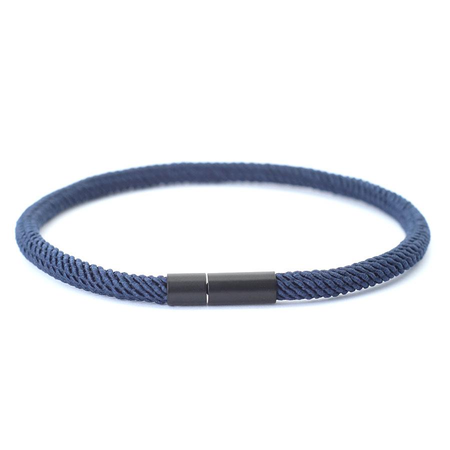 

Simple Style Grade A Rope Bracelet For Men Women Multiple Colors Available Outdoor Sports Casual Cycling Couple Braslet Pulsera 18.5cm(7.3inches) Темно-синій