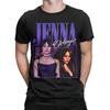 Jenna Ortega Cotton TShirt for Male Summer Actress Y2K Fun TShirts ONeck Hip Hop Tee Shirt Oversized Pattern Clothing