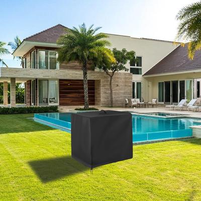 Pool Sand Filter Cover 55×50×62CM Oxford Fabric Swimming Pool Sand Cylinder Cover Anti-Uv Aboves Ground Pool Pump Covers
