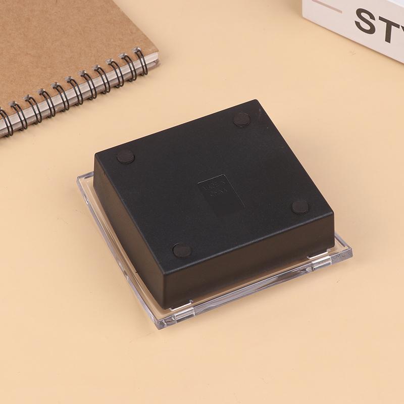 Uchwyt na notatki samoprzylepne Przezroczysty kolor akrylowy dozownik na notatki Uchwyt na notatki samoprzylepne Organizer na przybory biurowe do klasy