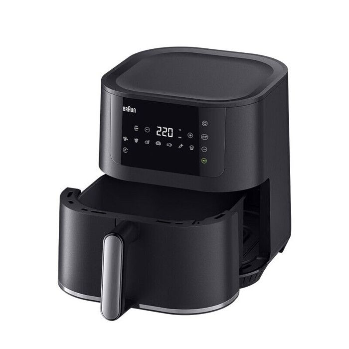 Braun HF5030 Horkovzdušná fritéza 6L 1700W 8 programů Dotykový LCD Černá