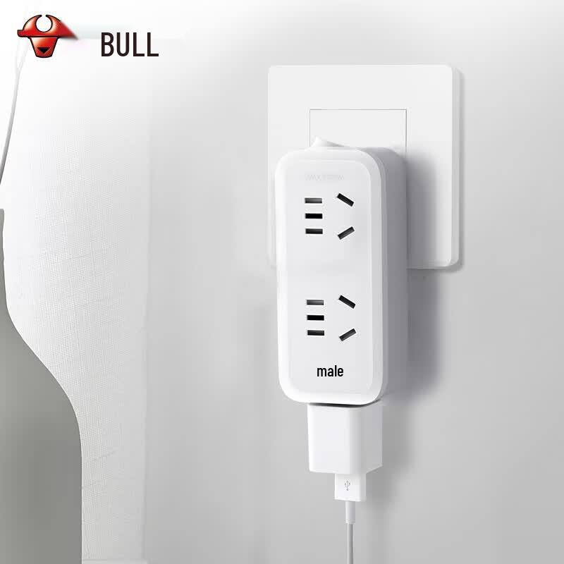 BULL 3-Way Vertical Switched Power Adapter CN plug (adapter included)
