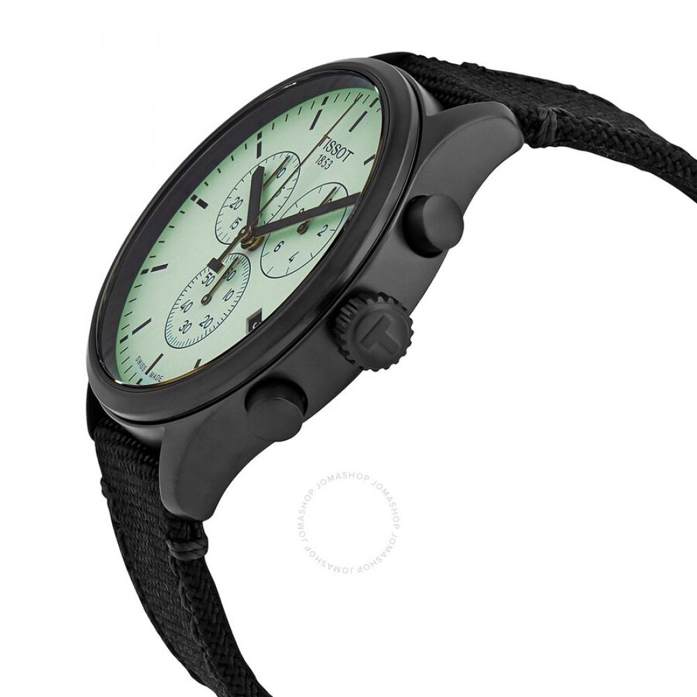Tissot Chronograph Quartz Green Dial Men S Watch T116.617.37.091.00