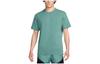 T-shirts Heren Groen Ronde Hals Normale Rechte Pasvorm DO7393-361