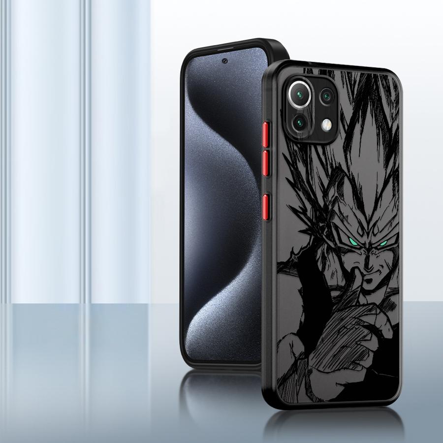 Dragon Ball Goku Vegeta TPU Hülle für Xiaomi Mi 12T Pro 13 Lite 12 12X 11 Lite 14 Pro 10T Pro 11T Pro
