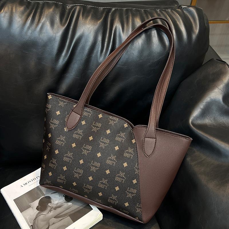 Large Capacity Handbag Women's Single Shoulder European Tote Bag