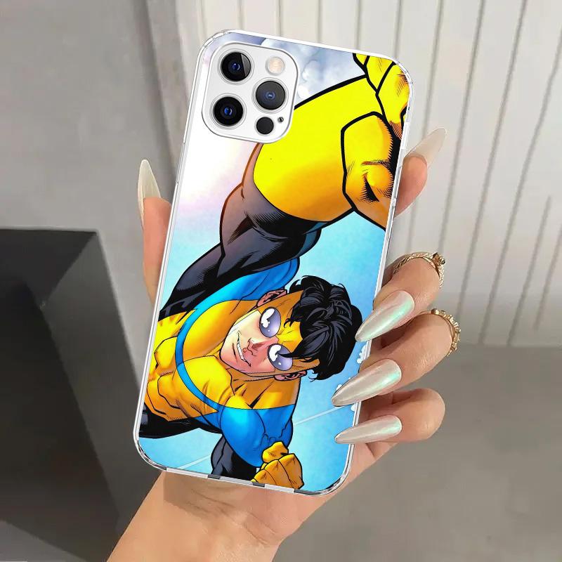 

Cool I-Invincible Phone Case for Iphone 17 Air 16 15 Plus 14 13 Mini 12 11 Pro Max 16E 7 8 SE 2020 Soft Funda Print Shell 17 Air iPhone 16 Pro Max