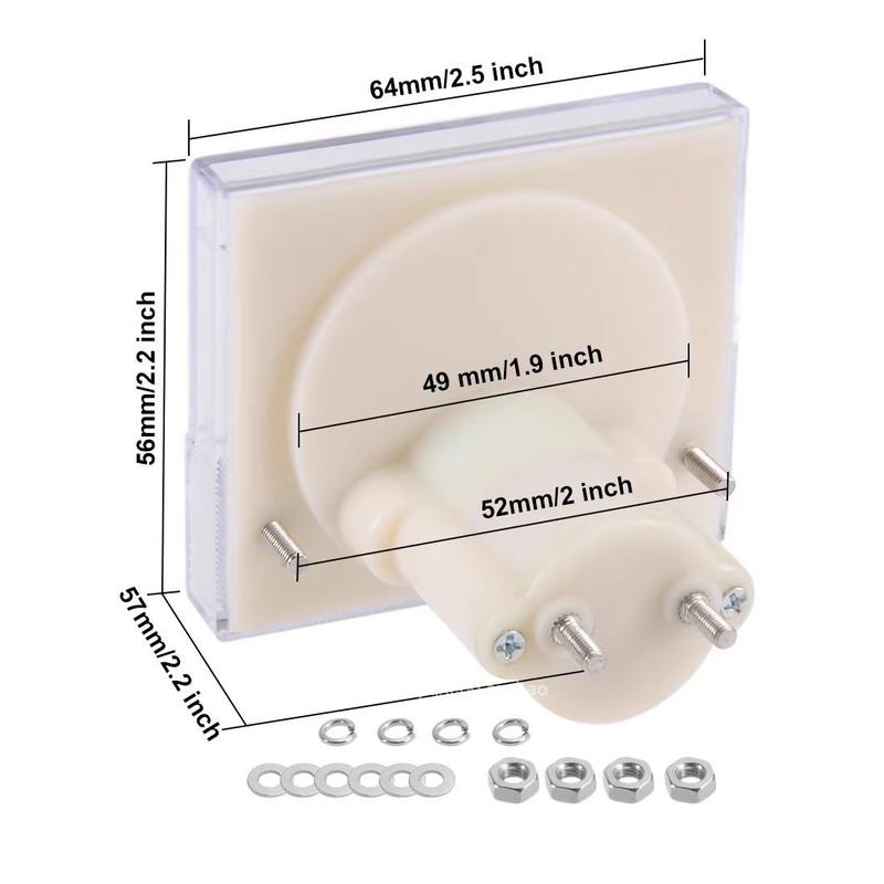 85C1 DC Voltmeter 10KV 20KV30KV50KV100KV Pointer Type High-voltage Voltmeter Matched with High-voltage Resistor 5W