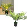 Plant Night Light USB Powered Realistic Green Bonsai Night Lamp for Indoor Office Home