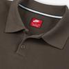 Nike Tech Fleece Reimagined Solid Loose Long Sleeve Polo Shirt Men tops Baroque-Brown FZ7571-237