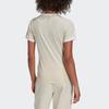 Adidas Originals Set in Sleeve T Shirt Women's Ecru H33573