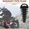 Silicone Exhaust Wash Plug for Motorcycle/Motocross - Waterproof Tailpipe Plug Off-Road Muffler Protector,Pipe Protector