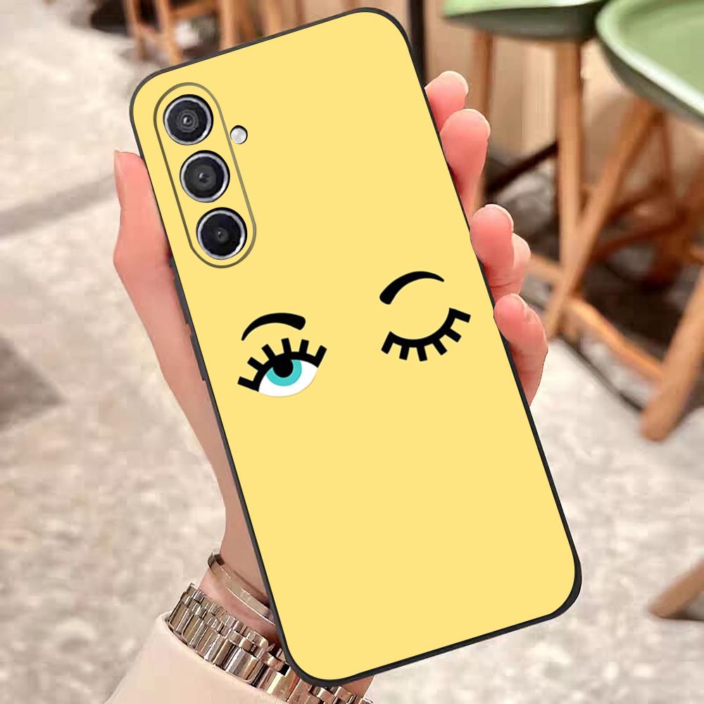 Ferragnies Eyes Phone Case For Samsung S26 S25 Edge S24 S23 S22 S21 S20 Ultra Plus Fe Galaxy Silicon Cover