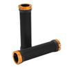 Bike Handle Grips Environmental Protection Antiskid Wearproof Bicycle Handlebars for CyclingYellow