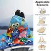 1pc,Finding Nemo Sea Life Friends Throw Blanket Soft & Cozy Coverlet for Bed, Couch