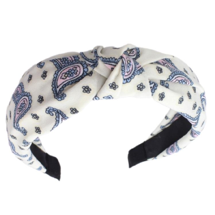 Women Fashion Hairband Wide Elastic material Hairband Printed Design Comfortable