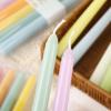10-inch Dopamine Color Taper Candle for Romantic Weddings and Home Decor
