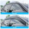 Weather Shield Sun Rain Guards Window Deflector Window Visor For Ford Ranger Raptor 2025 2025 Next Gen Accessories Double Cabin