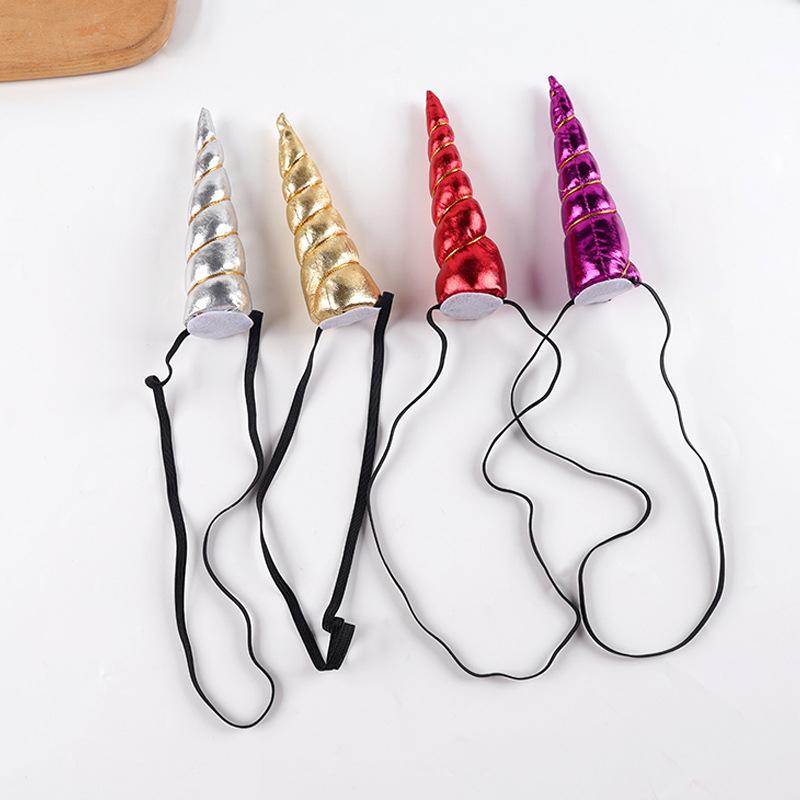 Unicorn Horse Headbands Playful Design Suitable For Equestrian Activities, Performances And Daily Outfits, Horse Gear Decoration