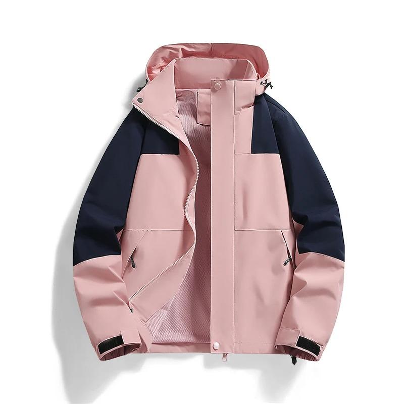 Camping Jacket Cycling Coat Warm High Quality Windproof Waterproof Mountaineering New Winter Men Hoodie Detachable Tracksuit