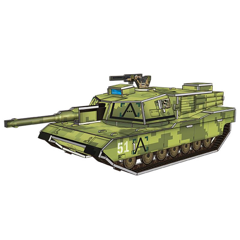 Big Size Children's 3D Paperboard Puzzle House Villa Castle Building Model for Kids Handmade DIY Assembly Puzzle Toys Gift