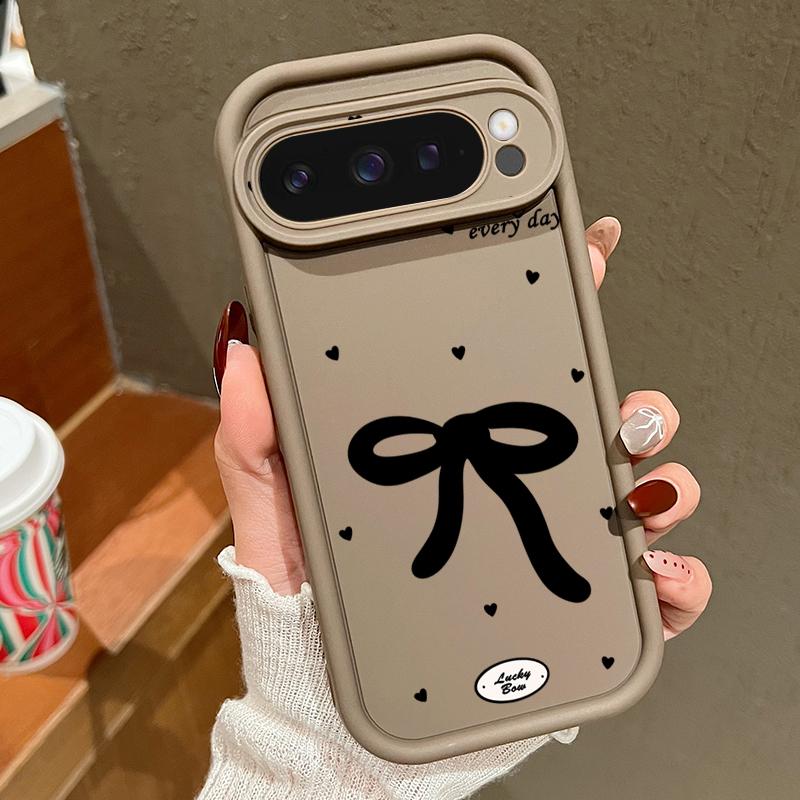 Pentru Google Pixel 9 Pro Xl 8 Pro 8a, model cu fundă rezistentă la șocuri, silicon moale, culoarea bomboanei, husă mată anti-cădere