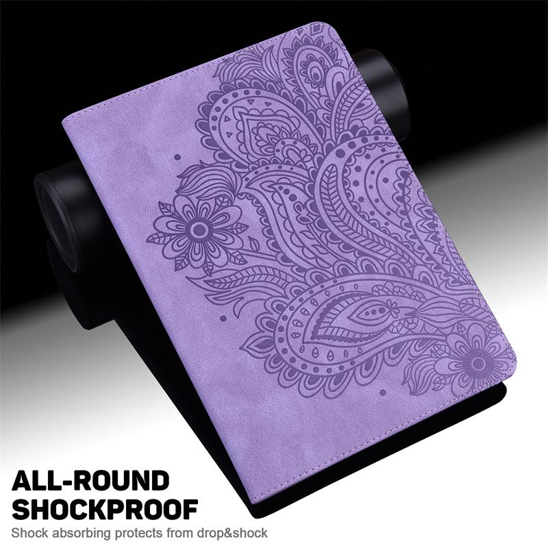 Etui For Honor Pad 8 Case Cover 12" Embossing PU Leather Stand Tablet Funda For Honor Pad 8 Case Coque 12 inch