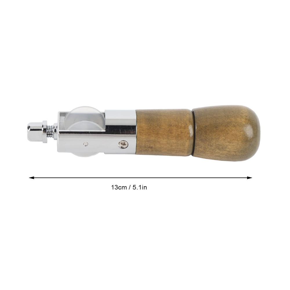 Ergonomic Wooden Handle Leather Sewing Tool Hand Stitching Tool  Saddles And Shoes