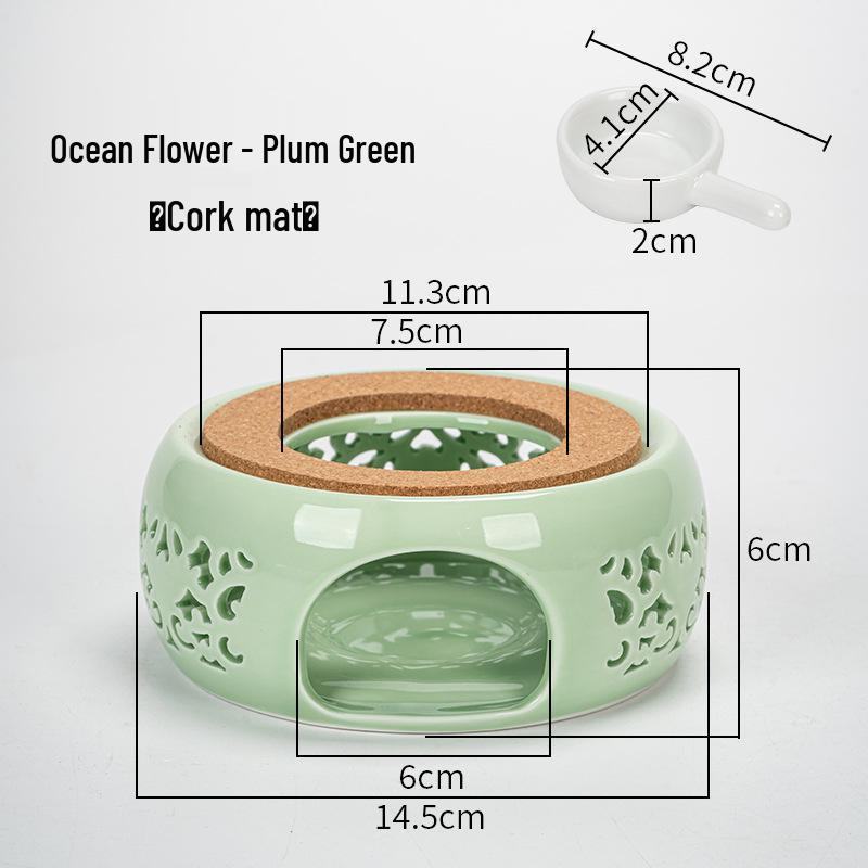 Ceramic Tea Stove for Heating and Boiling - Ideal for Home, Restaurant, or Hotel Use