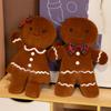 15/37cm Bambola Peluche Carina Cartone Animato Pan di Zenzero Ciondolo Giocattolo Morbido Regalo di Natale Per Bambini Ragazzi Ragazze Decorazione per la Casa