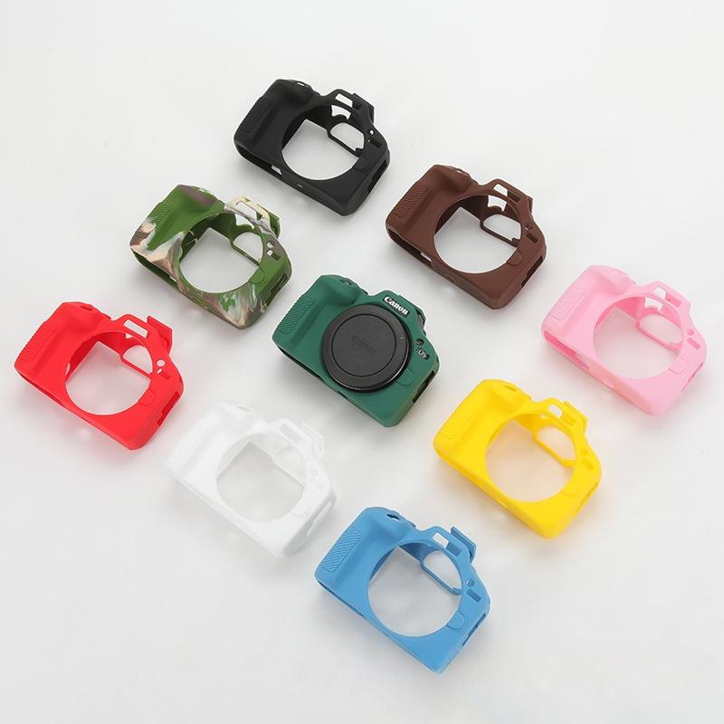 Silicone Case for Canon EOS R100 Mirrorless Camera - Protective Cover & Portable Photography Handbag