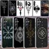 Nordic Norse Phone Case For Samsung A17 A56 A55 A35 A36 A26 A25 A15 A16 Galaxy Note 20 10 9 8 A70 A50 A40 A30 A20E A71 A51 A41 A
