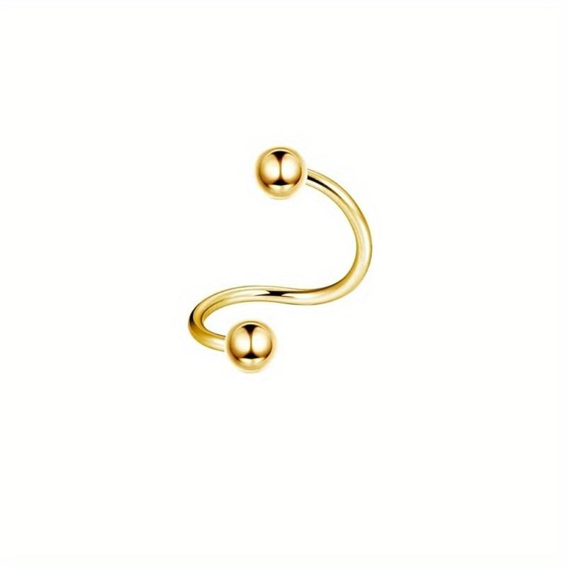 Drperfect 1pc Stainless Steel 16G Cartilage Earrings Stud Hypollergenic Stainless Steel Stud Earrings Butterfly Heart Piercing