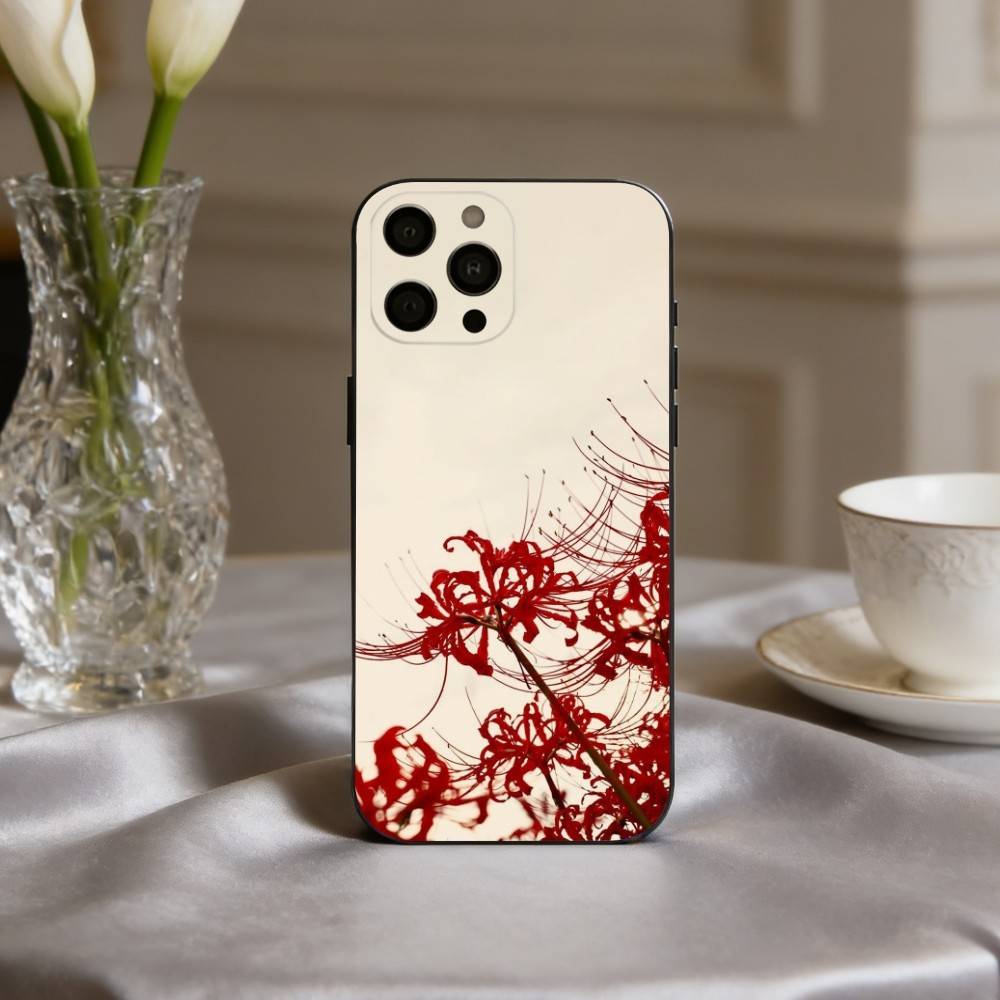 G-Ghoul R-Red Spider Lily Tokyo Phone Case Silicone Soft For IPhone 17pro 16 15 14 13 12 11 X XR Plus Pro Max Plus