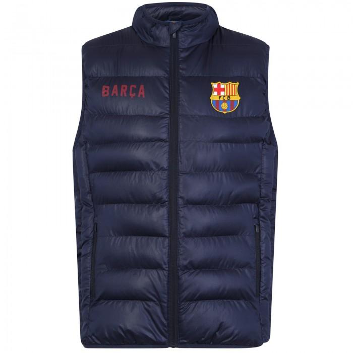 FC Barcelona Men's Quilted Padded Gilet