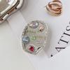 Wind Mobile Phone Airbag Bracket Rhinestone Gem Mirror Sticker Butterfly Flower Retractable Special-Shaped Ring Buckle