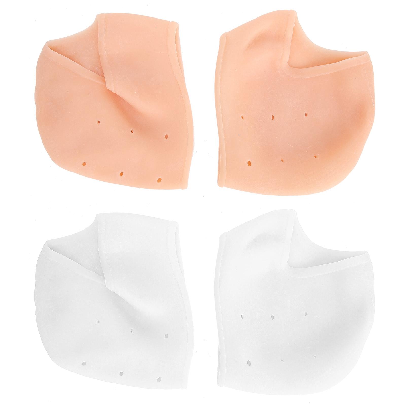 

1 пара пяток, дышащий увлажняющий гель, защитные рукава для пятки, подушечки для ухода за ногами