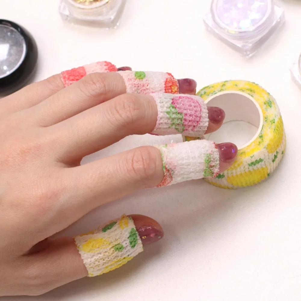 1pcs Protective Wide Nail Finger Protection Bandage Breathable Elastic Self Adhesive Bandage Manicure Tools Self - Adherent Tape