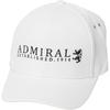 Admiral Golf ADMB5B0800 Traditional Twill Cap, White
