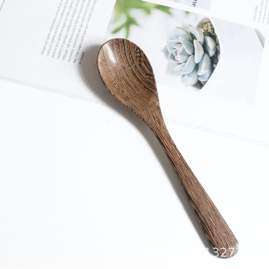 Natural Coconut Bowl Set: Coconut Shell Bowl with Coconut Wood Spoon and Fork for Fruit, Smoothies, and Salads