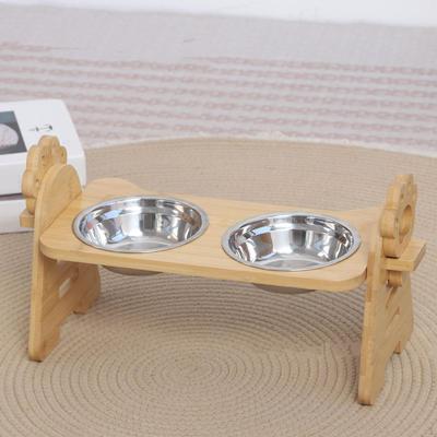 Dog Food Water Bowl, Raised Cat Bowls with Non Slip Stand, Pet Feeder for Feeding