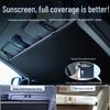 Sunshade Car Window Curtains - Windshield Protection & Heat Insulation.