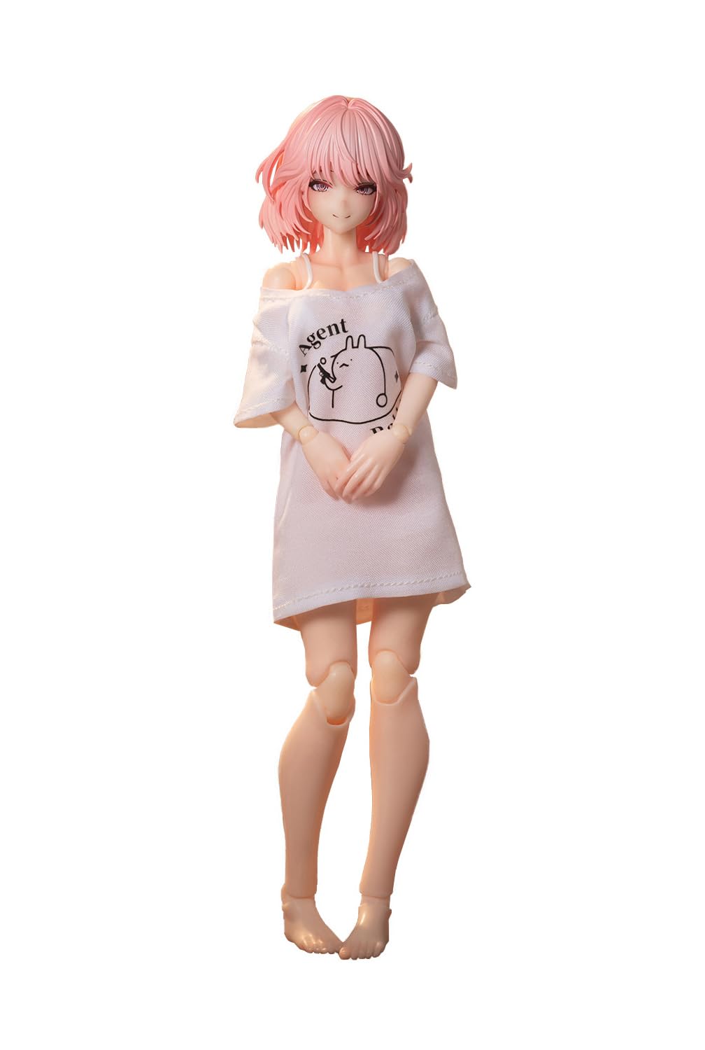 SNAIL SHELL RA 01L Irene Holiday Relaxation Scale PVC ABS POM Fabric Painted Movable Figure 1/12 & & & белый