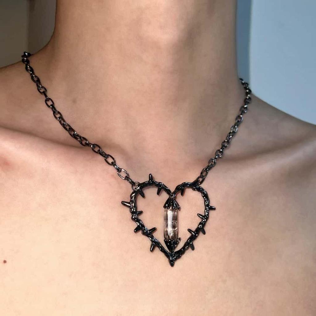 Starburst Double Layer Men's Necklace: Trendy, Light Luxury Hip Hop Style, Unisex Clavicle Chain