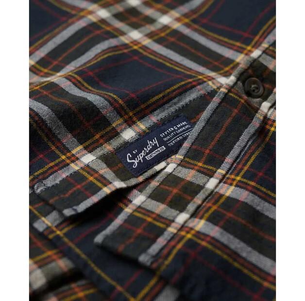 Superdry Vintage Check рубашка с длинным рукавом