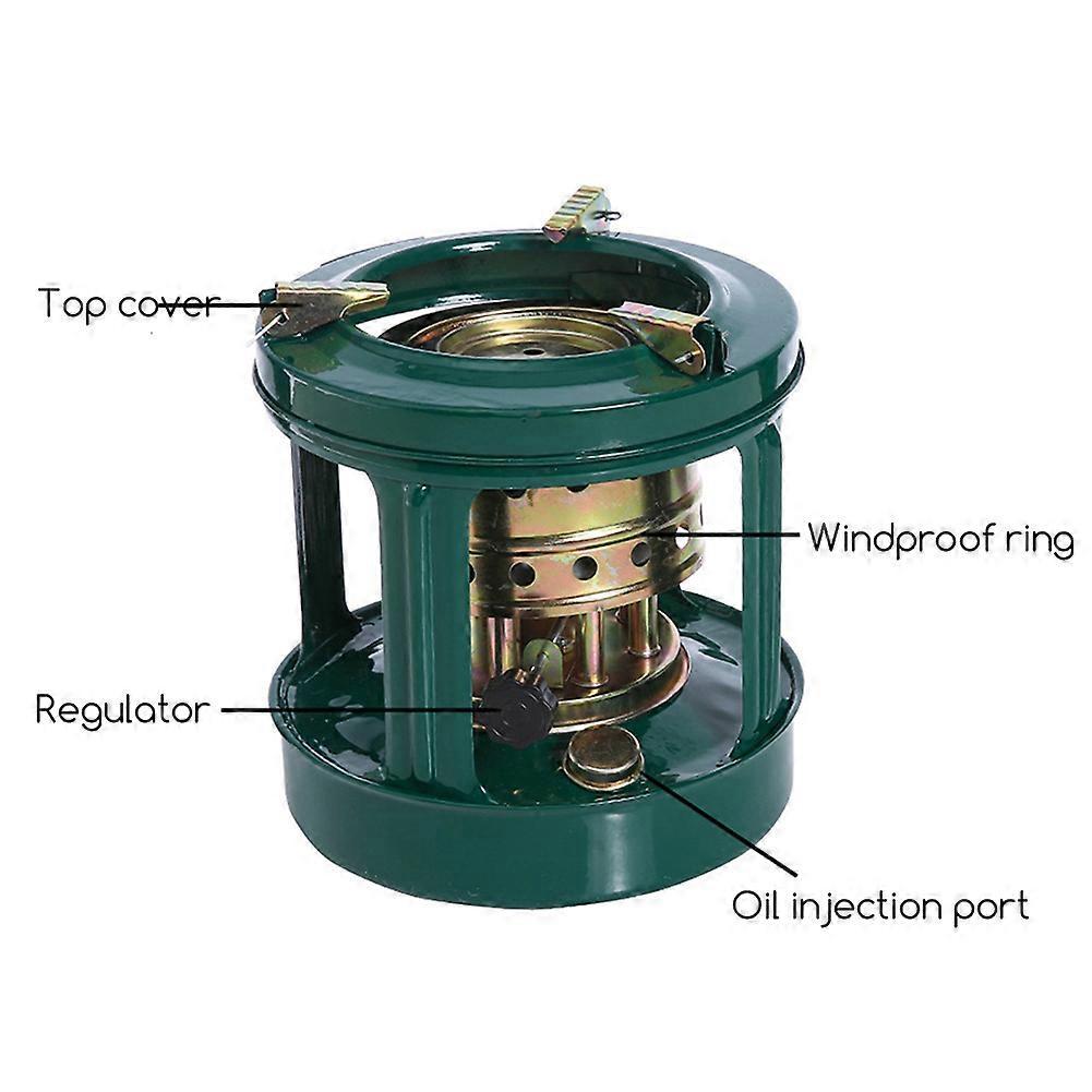Portable Kerosene Stove Compatible with Diesel & Alcohol, Outdoor Camping & Picnic Cooker, Home Burner for Heating, Cooking & Boiling